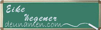Eike Wegener Visitenkarte
